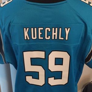 #59 Lu Kuechly Carolina Panthers Women's Jersey